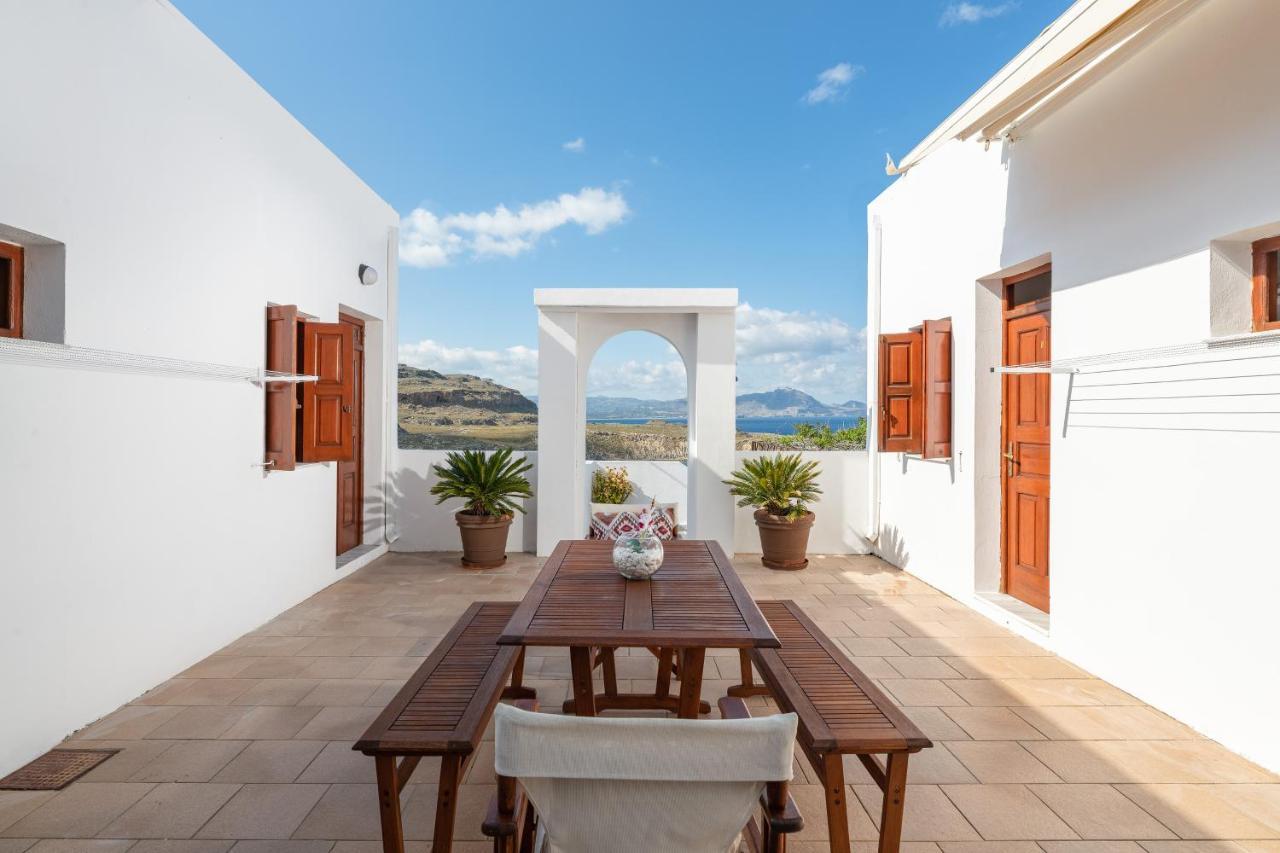 Apostolos Rooms Líndos Buitenkant foto