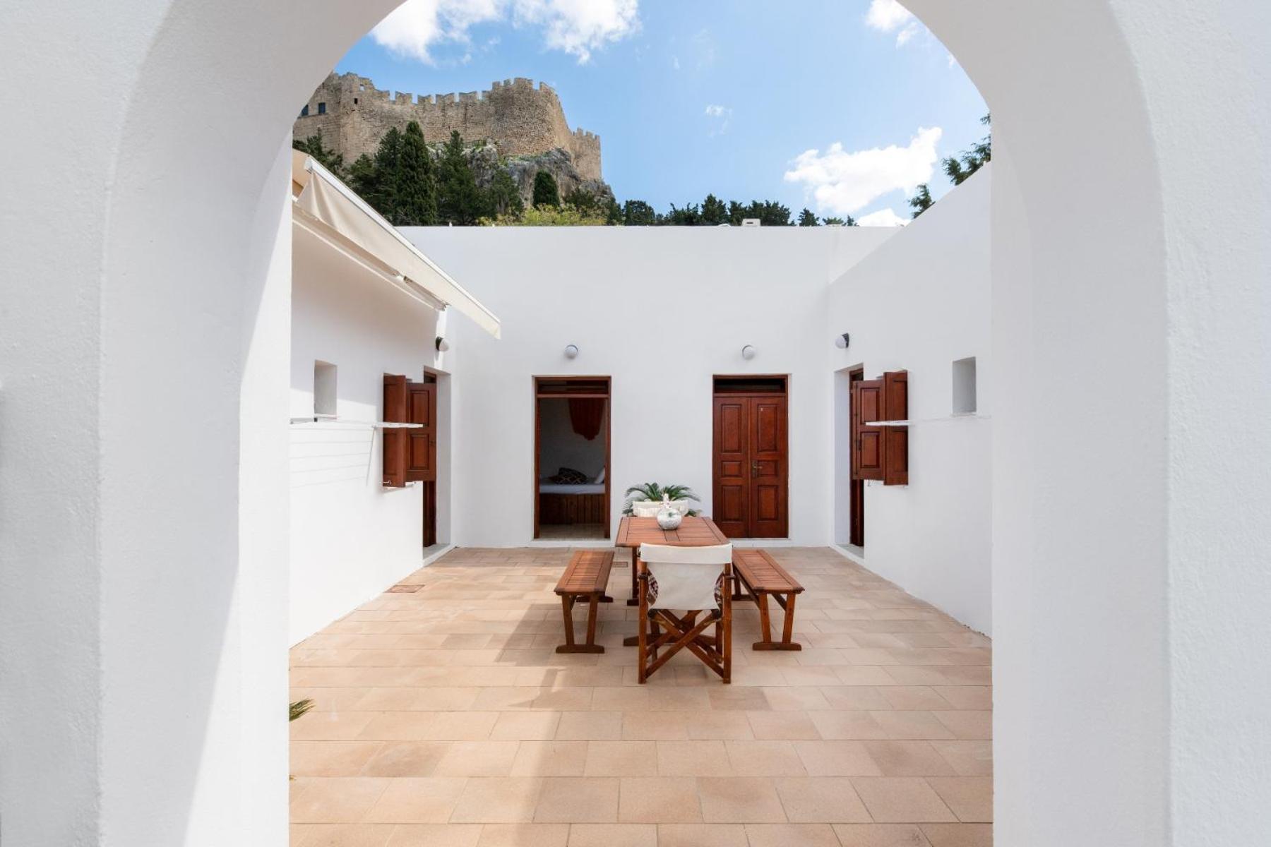 Apostolos Rooms Líndos Buitenkant foto